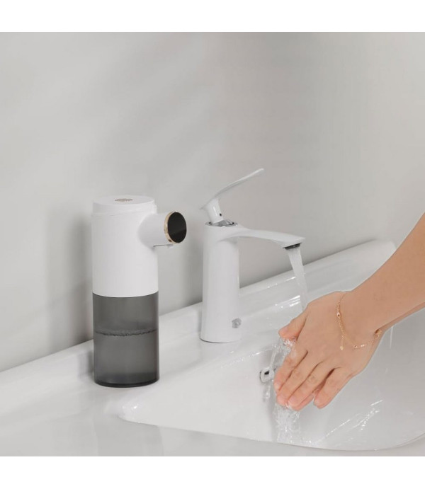 دستگاه مایع دستشویی فوم ساز اتوماتیک هوشمند گرین مدل Green Lion Smart Sensor Soap Dispenser GNSSOAPDISWH