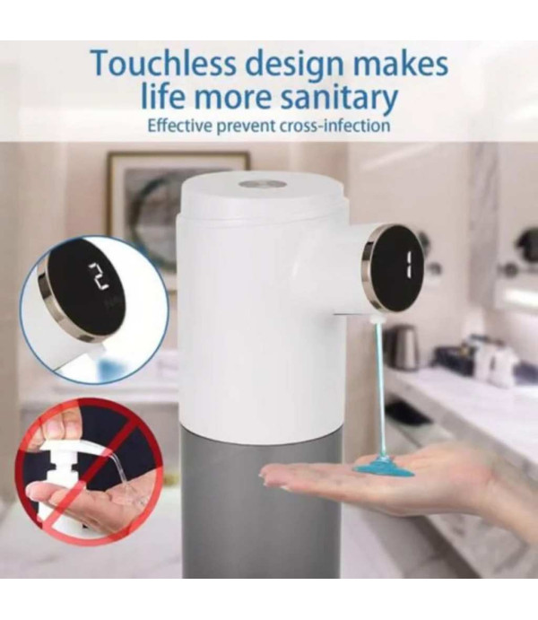 دستگاه مایع دستشویی فوم ساز اتوماتیک هوشمند گرین مدل Green Lion Smart Sensor Soap Dispenser GNSSOAPDISWH
