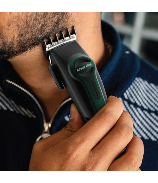 ماشین اصلاح سر و صورت گرین لاین مدل Green Lion Professional Hair Clipper GNPRHACLIPRBK
