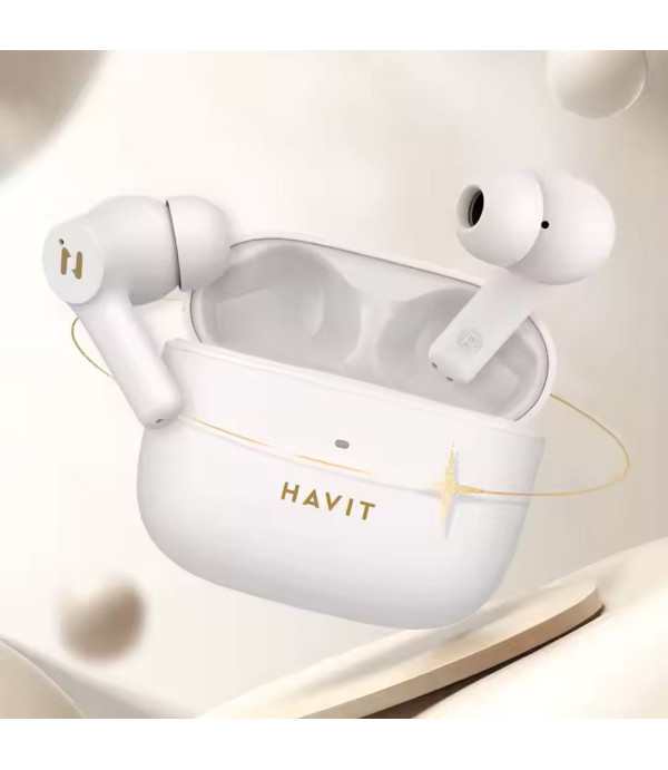 هندزفری بلوتوثی 5.3 نویز کنسلینگ ANC ENC حالت گیم مود هویت مدل HAVIT TW958 PRO ANC 2 Mic AI ENC Headset Headphone