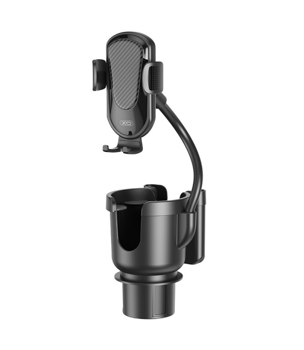 هولدر موبایل و جا لیوانی خودرو قابلیت تنظیم بدون محدودیت بازوی فلزی ایکس او مدل XO Car Cup Holder C140