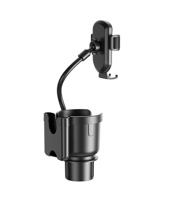 هولدر موبایل و جا لیوانی خودرو قابلیت تنظیم بدون محدودیت بازوی فلزی ایکس او مدل XO Car Cup Holder C140