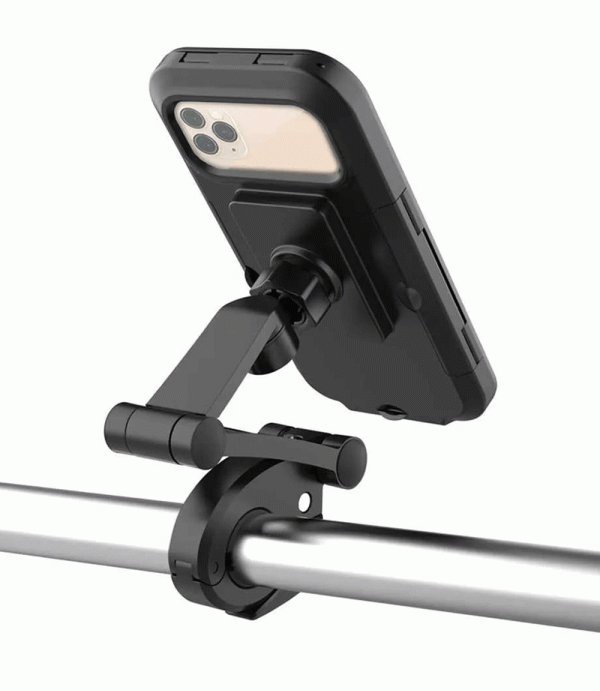 هولدر مگنتی ضد آب دوچرخه و موتورسیکلت 360 درجه مدل 360 Degree Waterproof Bicycle and Motorcycle Holder L-605