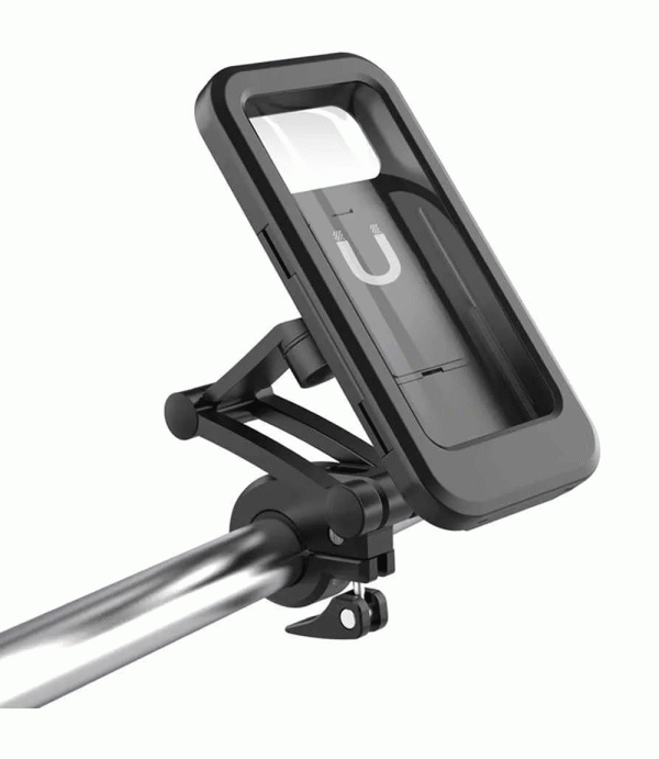 هولدر مگنتی ضد آب دوچرخه و موتورسیکلت 360 درجه مدل 360 Degree Waterproof Bicycle and Motorcycle Holder L-605