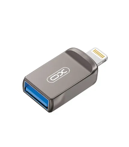 مبدل OTG ایکس او یو اس بی به لایتنینگ مدل USB-A to Lightning XO converter model NB281A