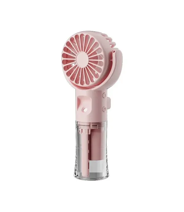 پنکه مه پاش شارژی گردنی و رو میزی مدل Neck Hanging Spray Fan F4