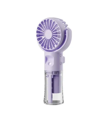 پنکه مه پاش شارژی گردنی و رو میزی مدل Neck Hanging Spray Fan F4