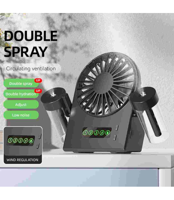 پنکه مه پاش رو میزی مدل Table Spray Fan F8
