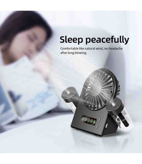 پنکه مه پاش رو میزی مدل Table Spray Fan F8