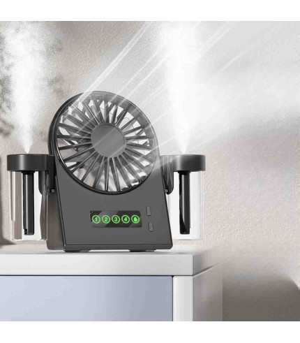 پنکه مه پاش رو میزی مدل Table Spray Fan F8