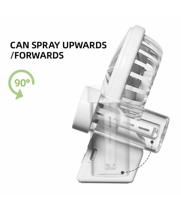 پنکه مه پاش رو میزی مدل Table Spray Fan F8