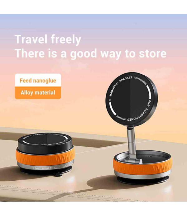 هولدر گوشی وکیوم مگنتی مدل Universal Car Phone Holder New Windshield Dashboard Glass Mirror Kitchen Mobile Phone Holder With Sucker K10B