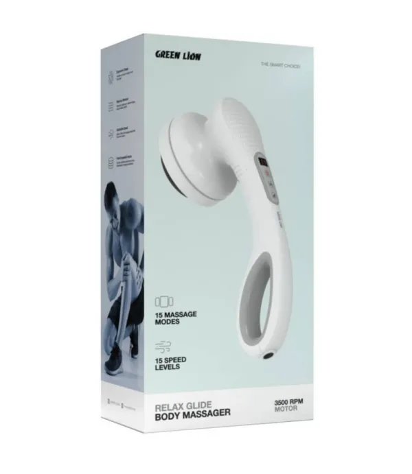 ماساژور بدن گرین لاین مدل Green Lion GL-MG11 Relax Glide Body Massager GNRLGLDBMGWH