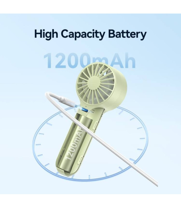 پنکه شارژی و دستی یوسمز مدل High Speed Handheld Mini Fan ZB288