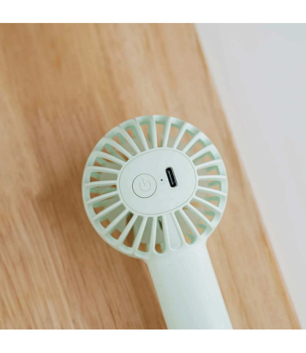 پنکه دستی شارژی راک مدل ROCK YW-DC03 Air Bubble Mini Handheld Fan