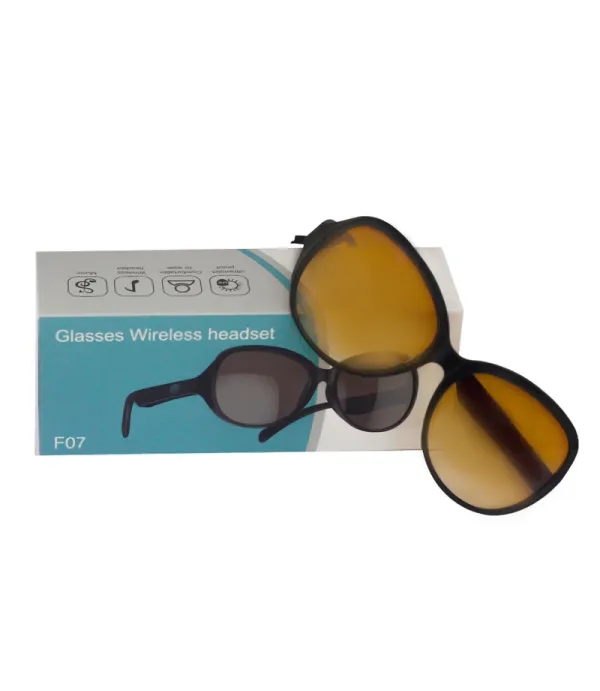عینک هوشمند بلوتوثی مدل Glasess Wireless Headset F07