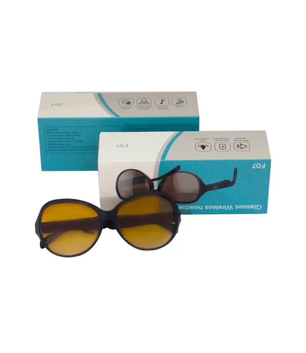 عینک هوشمند بلوتوثی مدل Glasess Wireless Headset F07