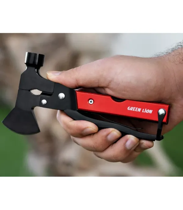 تبر و چکش 13 کاره گرین لاین مدل Storm Breaker Multitool Axe