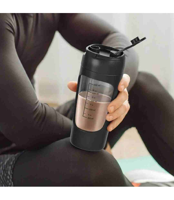 شیکر و میکسر پروتئین گرین لاین مدل Protein Mixer Green Lion Protein Mixer 650mL GNPRSH650MBK