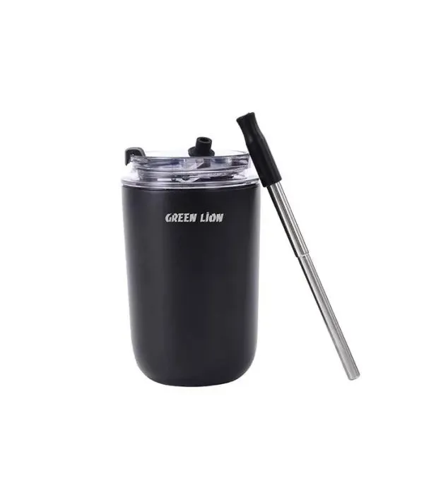 ماگ وکیوم مسافرتی گرین لاین مدل Green Lion Vacuum Travel Mug Lite 280 ML با ظرفیت 280 میلی لیتر