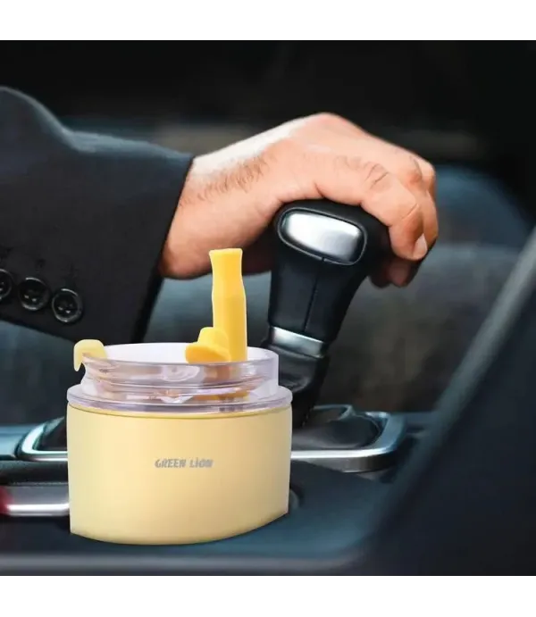 ماگ وکیوم مسافرتی گرین لاین مدل Green Lion Vacuum Travel Mug Lite 280 ML با ظرفیت 280 میلی لیتر