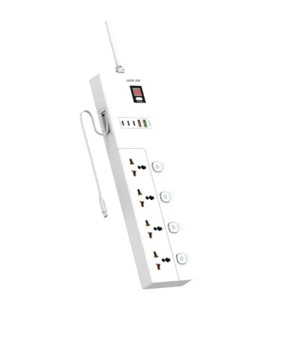چند راهی و محافظ برق 3500 وات گرین لاین مدل Green Lion GS-900 Power Socket