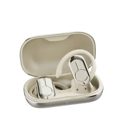هندزفری Open EAR بلوتوثی 5.3 قابلیت نویز کنسلینگ ضد آب Game Mode گرین لاین مدل Green Lion Ocean PLUS Open Ear Headphones GNOCNPTWSBG