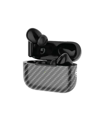 هندزفری بلوتوثی 5.3 قابلیت نویز کنسلینگ ENC و ANC ضد آب شارژ بی سیم گرین لاین مدل Green Lion Earbuds Pro 2 with ANC GNEBUDP2CBK