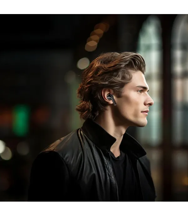 هندزفری بلوتوثی 5.3کنترل لمسی گرین لاین مدل Green Lion Classic True Wireless Earbuds GNCLSSTWSBK