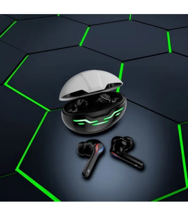 هندزفری بلوتوثی 5.4 گیمینگ پرودو نویزکنسلینگ ENC نور RGB مدل Porodo PDX420 Wireless Headphone