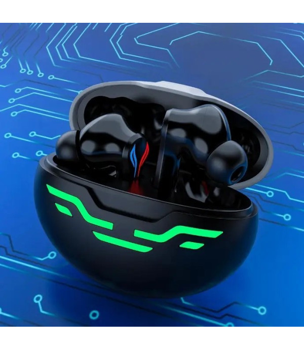 هندزفری بلوتوثی 5.4 گیمینگ پرودو نویزکنسلینگ ENC نور RGB مدل Porodo PDX420 Wireless Headphone
