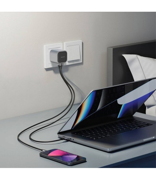 شارژر دیواری 45 وات گرین پرمیوم لاین مدل Green Lion GaN Premium EU Plug Wall Charger 45W