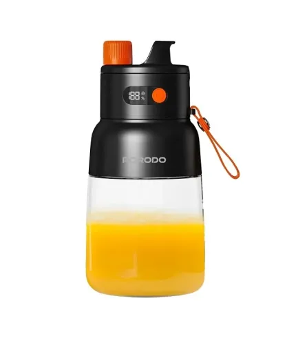 مخلوط‌کن شارژی و اسموتی‌ساز پورودو مدل Porodo PD-LFST068-BK0G Lifestyle Blend & Sip Portable Blender