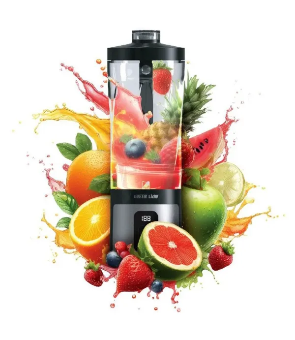 شیکر گرین لاین مدل 120 وات ظرفیت ۶۰۰ میلی لیتر مدل Green Lion ProJet Blender GNPJ7BLDRBK