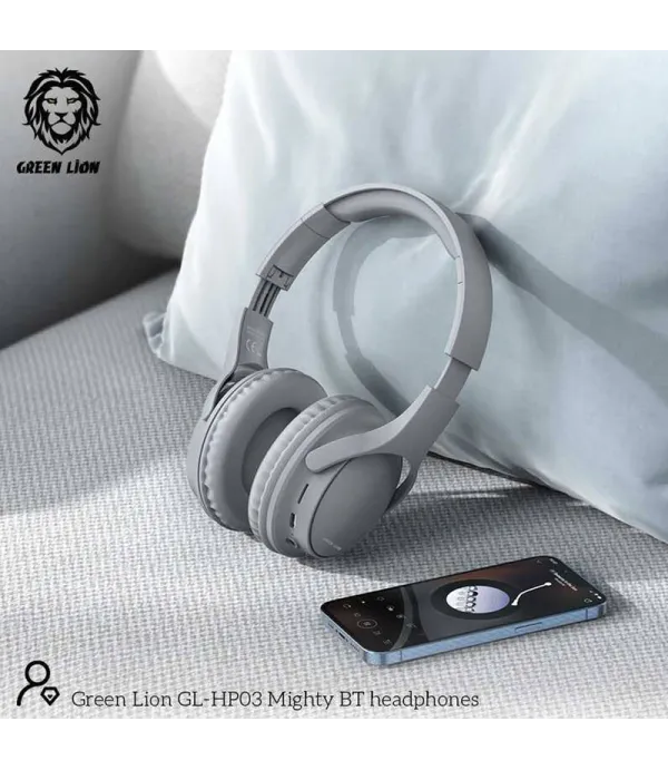 هدفون بلوتوث استریو گرین لاین مدل Green Lion Comfort Plus Headphone GNCOMPLHP