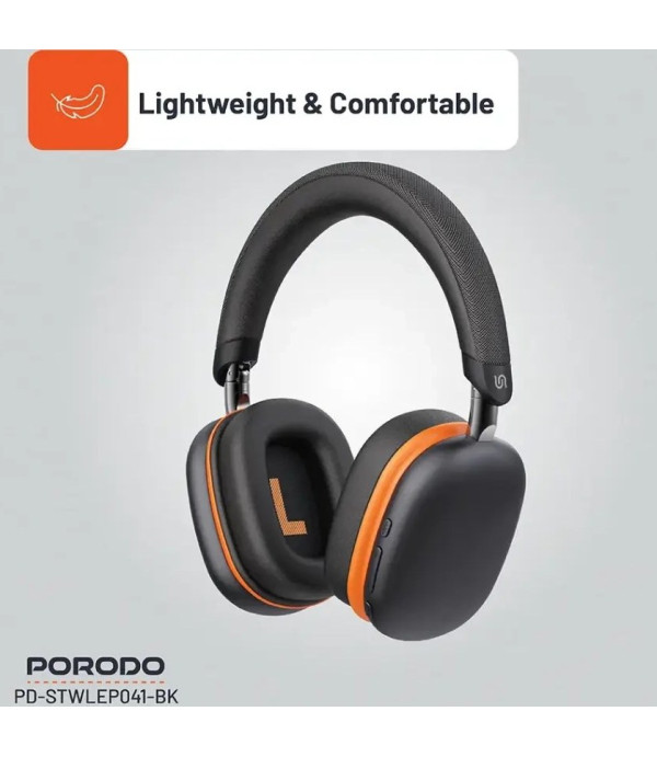 هدفون بی سیم پرودو مدل Porodo Vibe PD-STWLEP041 Wireless Headphone