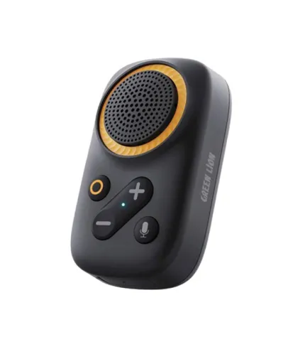 اسپیکر بلوتوثی 5.4 قابل حمل با گیره لباس (پوشیدنی) گرین لاین مدل Green Lion Pulse Wear Wearable BT Speaker GNPLSWRBTBK