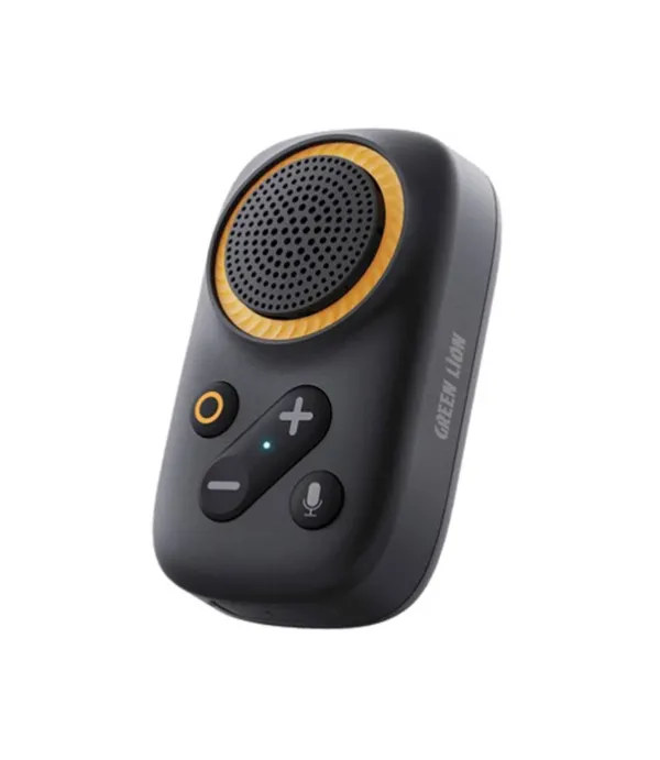 اسپیکر بلوتوثی 5.4 قابل حمل با گیره لباس (پوشیدنی) گرین لاین مدل Green Lion Pulse Wear Wearable BT Speaker GNPLSWRBTBK