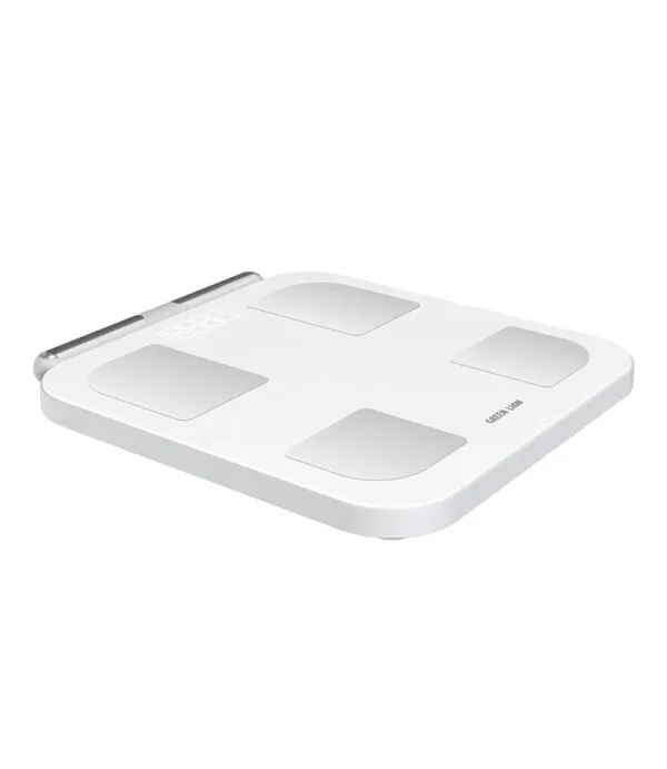 ترازوی هوشمند اپلیکیشن اختصاصی 180 کیلوگرم گرین لاین مدل Green Lion Smart Body Scale with 8 Electrodes GNSMBDSCALWH