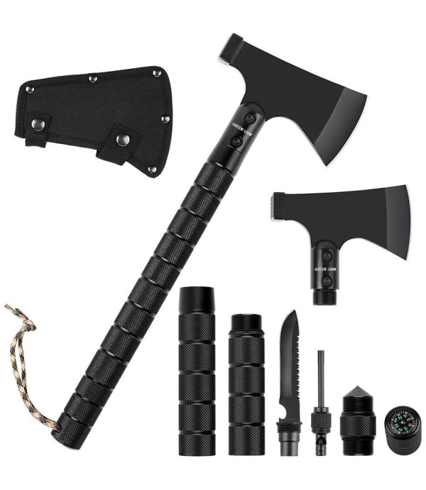 تبر چندکاره گرین لاین مدل Green Lion Multi-Tool Axe GNMULTAXEBK