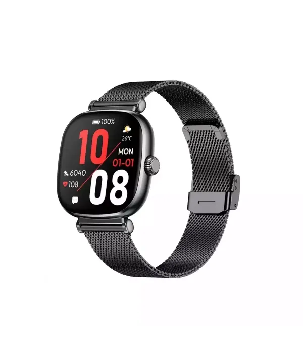 ساعت هوشمند صفحه مربع ضد آب و گرد و خاک گرین لاین مدل Green Lion Princess Smart Watch GNPRISWG