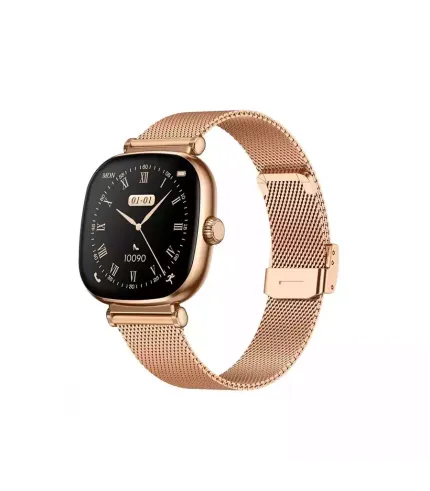 ساعت هوشمند صفحه مربع ضد آب و گرد و خاک گرین لاین مدل Green Lion Princess Smart Watch GNPRISWG
