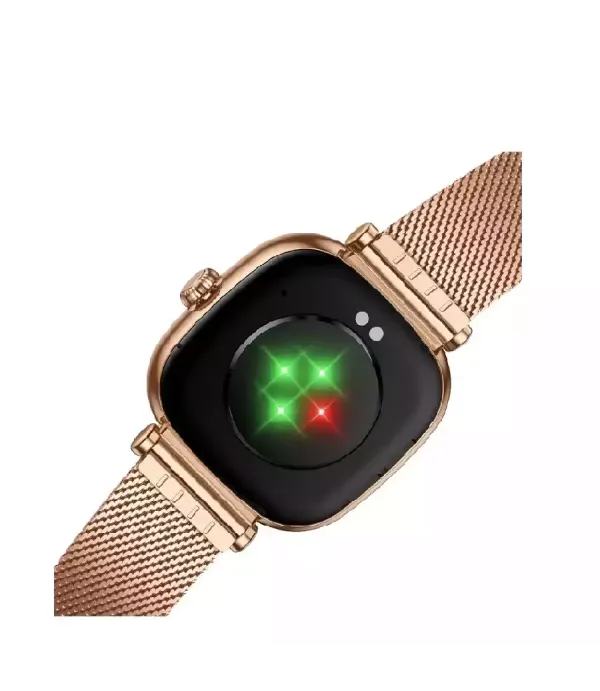 ساعت هوشمند صفحه مربع ضد آب و گرد و خاک گرین لاین مدل Green Lion Princess Smart Watch GNPRISWG