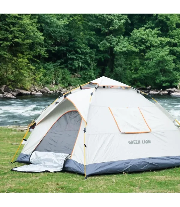 چادر مسافرتی 4 نفر گرین لاین مدل Green Lion GT-3 Camping Tent