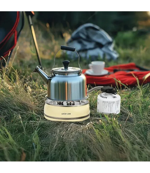 اجاق سفری گرین لاین مدل Green Lion Orbit Flame 3 Burner Stove GNORBFLM3BG