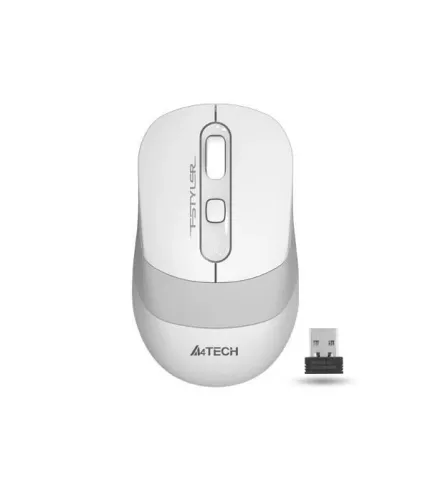 ماوس بی سیم ای فورتک دقت 2000 DPI مدل A4Tech FStyler FG10S Wireless Mouse