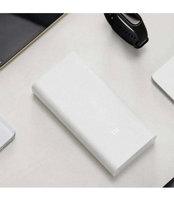 پاوربانک 20 هزار میلی آمپر ساعت شیائومی مدل Mi PLM18ZM 20000mAh Power Bank