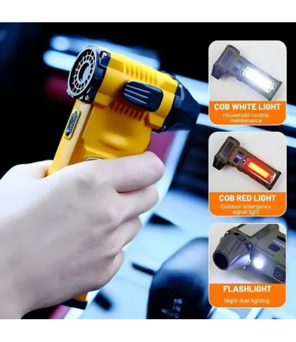 دمنده و جت فن توربو با چراغ قوه مدل Jet Air Blower F020 دمنده و جت فن توربو با چراغ قوه مدل Jet Air Blower F020