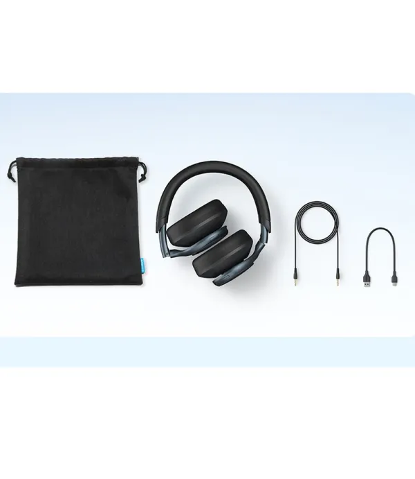 هدفون و هدست بی‌سیم با نویز کنسلینگ فعال (ANC)، درگاه شارژ USB Type-C، مقاوم در برابر رطوبت و عرق انکر مدل Anker Soundcore Space One A3035
