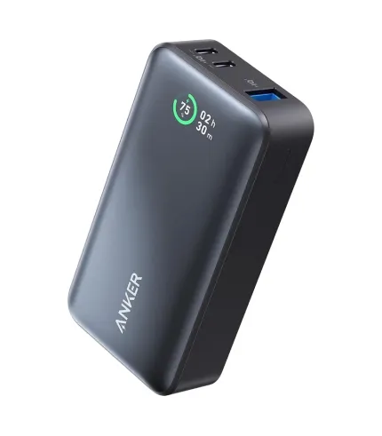 پاوربانک 10 هزار میلی آمپر ساعت فست شارژ 30 واتی انکرمدل ANKER 10000mAh Power Bank A1256H11